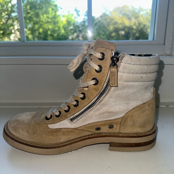 Chanel combat boots with zipper - Picture 6 of 12